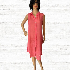 Coral Bohemian Sun Dress